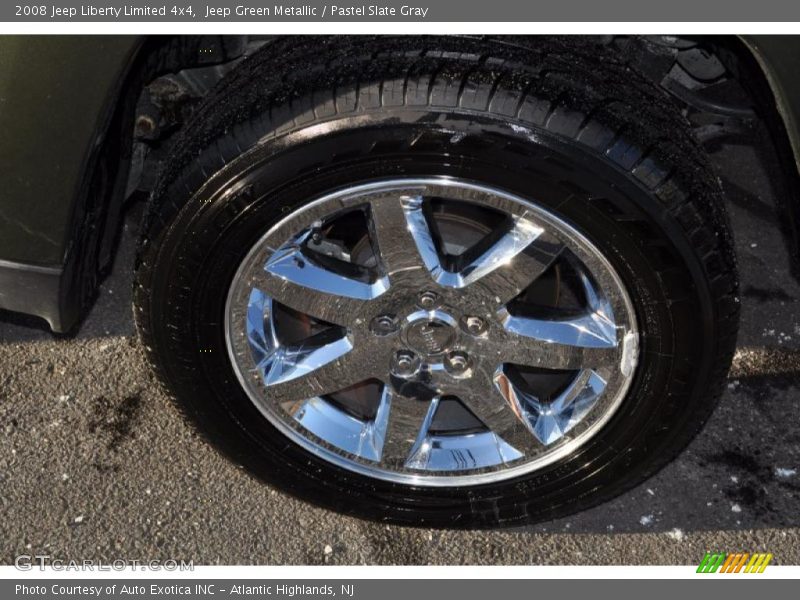 Jeep Green Metallic / Pastel Slate Gray 2008 Jeep Liberty Limited 4x4