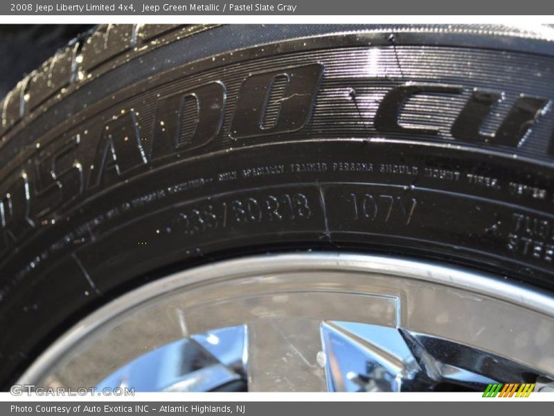 Jeep Green Metallic / Pastel Slate Gray 2008 Jeep Liberty Limited 4x4