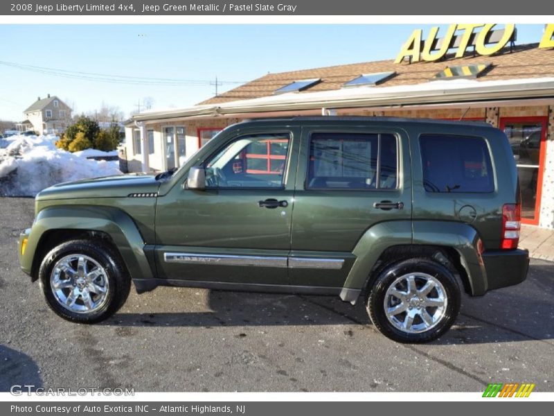 Jeep Green Metallic / Pastel Slate Gray 2008 Jeep Liberty Limited 4x4