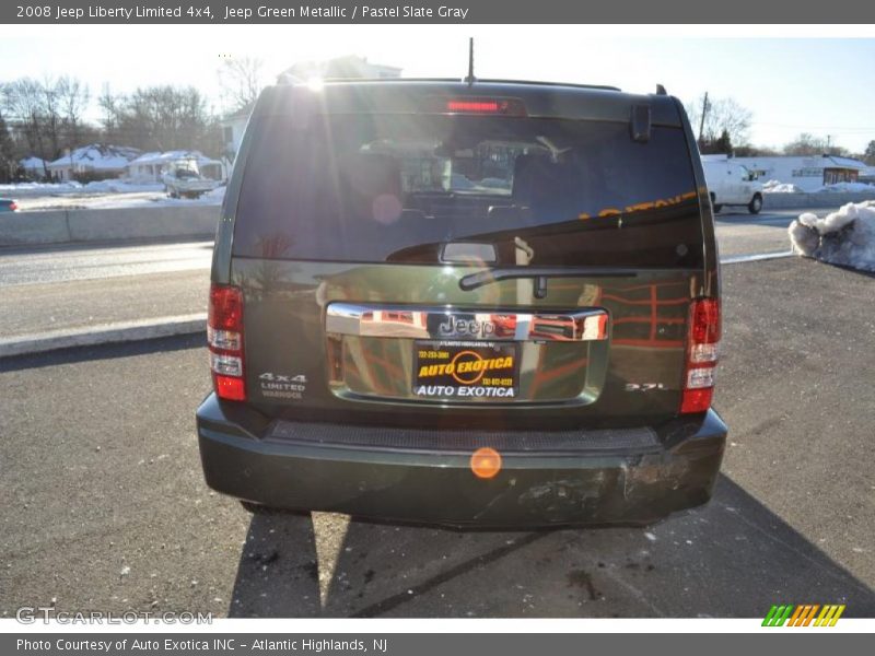 Jeep Green Metallic / Pastel Slate Gray 2008 Jeep Liberty Limited 4x4