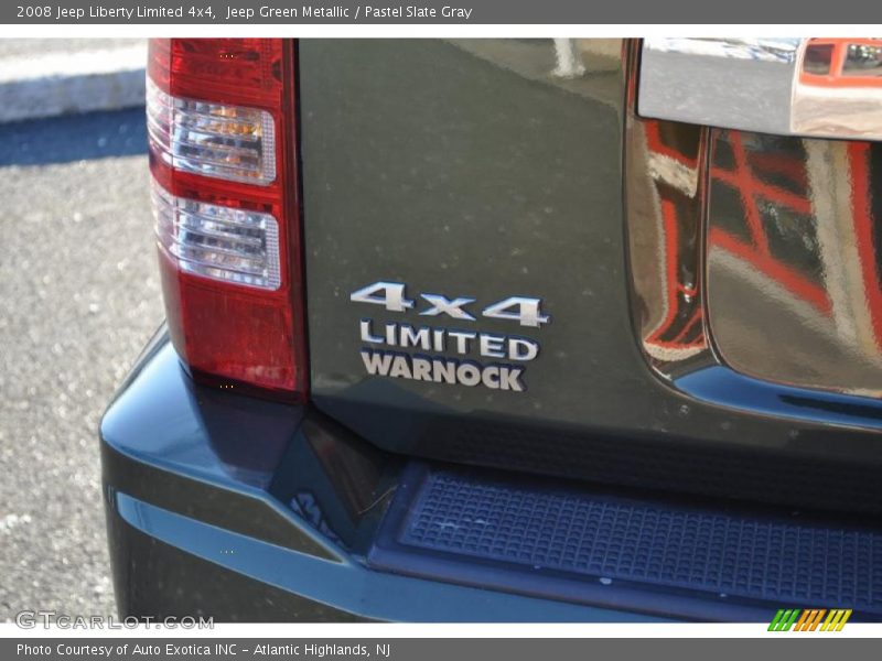 Jeep Green Metallic / Pastel Slate Gray 2008 Jeep Liberty Limited 4x4