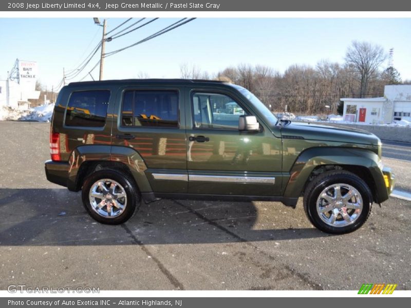 Jeep Green Metallic / Pastel Slate Gray 2008 Jeep Liberty Limited 4x4