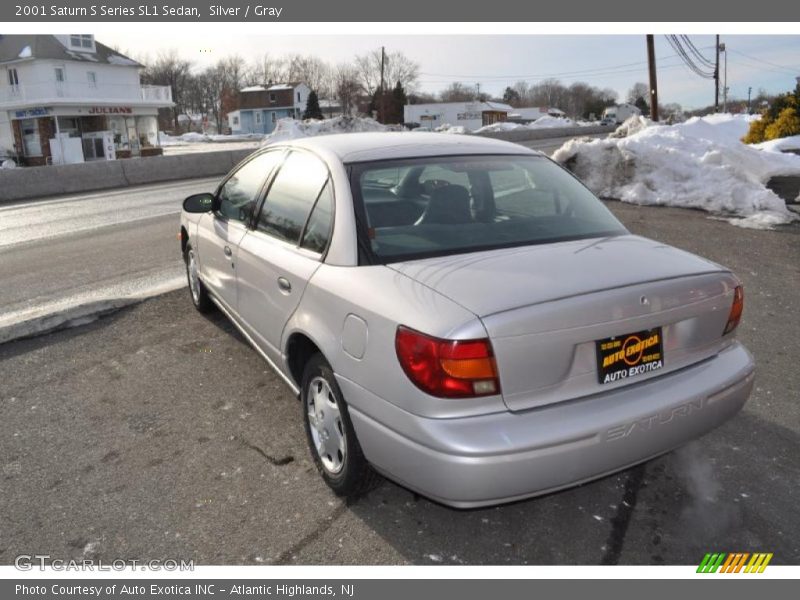 Silver / Gray 2001 Saturn S Series SL1 Sedan