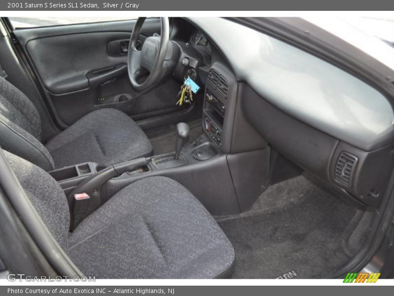  2001 S Series SL1 Sedan Gray Interior