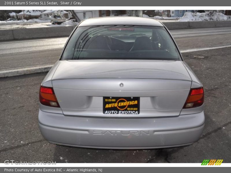 Silver / Gray 2001 Saturn S Series SL1 Sedan