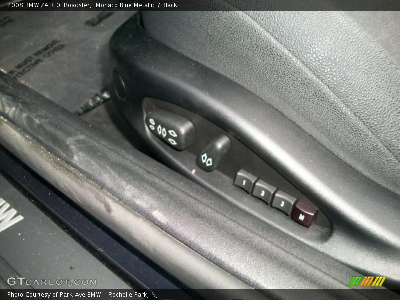 Monaco Blue Metallic / Black 2008 BMW Z4 3.0i Roadster
