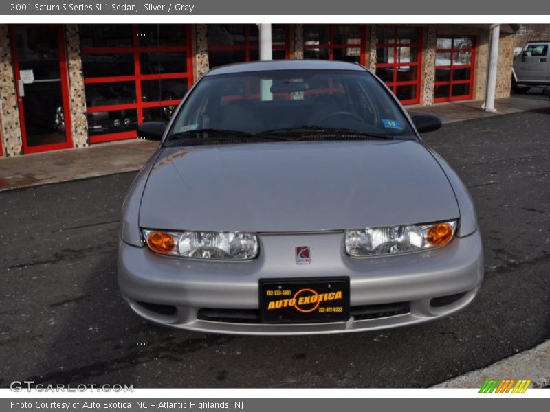 Silver / Gray 2001 Saturn S Series SL1 Sedan