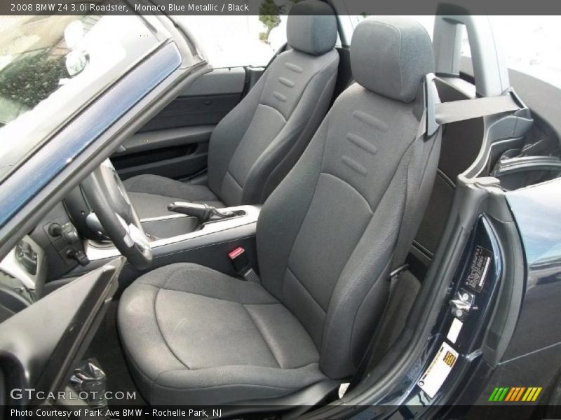 Monaco Blue Metallic / Black 2008 BMW Z4 3.0i Roadster