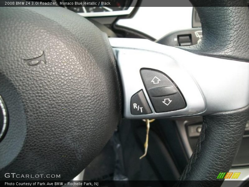 Monaco Blue Metallic / Black 2008 BMW Z4 3.0i Roadster