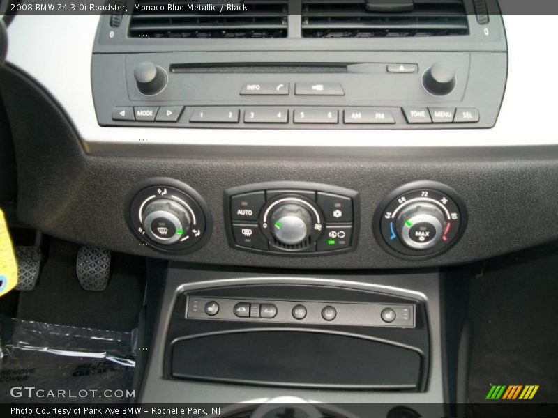 Monaco Blue Metallic / Black 2008 BMW Z4 3.0i Roadster