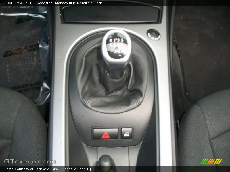 Monaco Blue Metallic / Black 2008 BMW Z4 3.0i Roadster