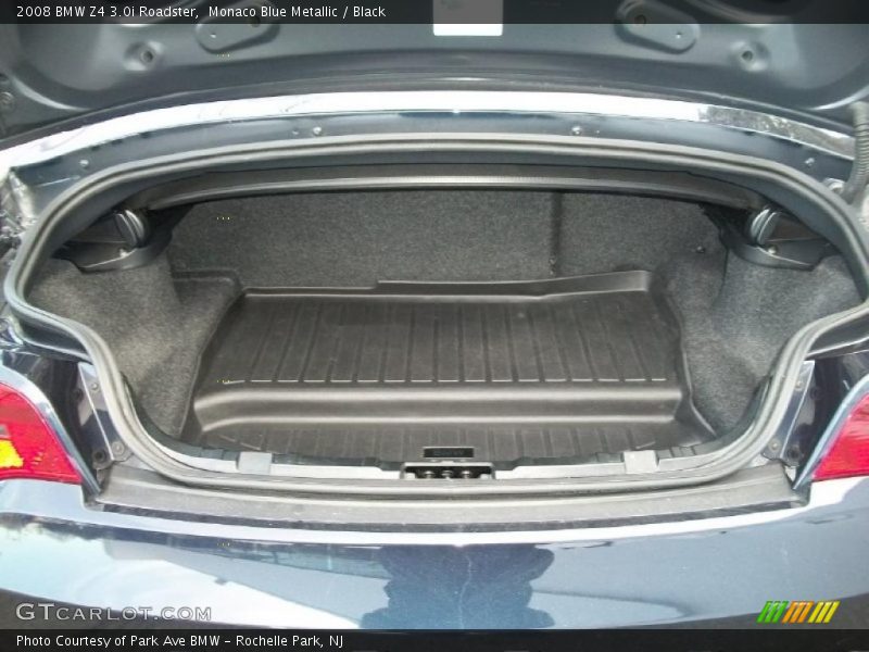 Monaco Blue Metallic / Black 2008 BMW Z4 3.0i Roadster