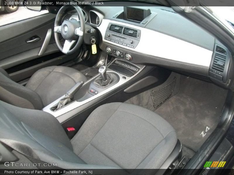 Monaco Blue Metallic / Black 2008 BMW Z4 3.0i Roadster