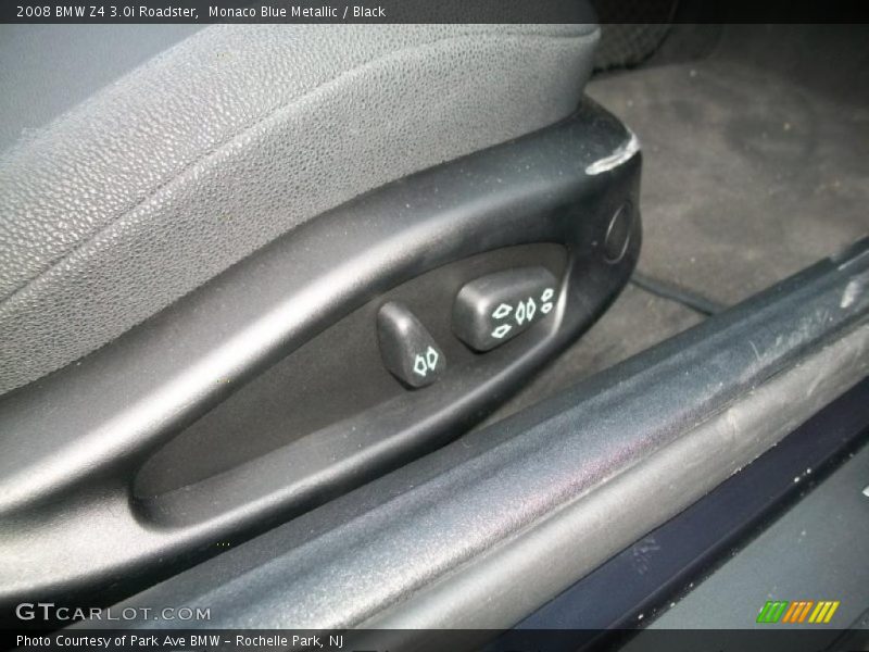 Monaco Blue Metallic / Black 2008 BMW Z4 3.0i Roadster