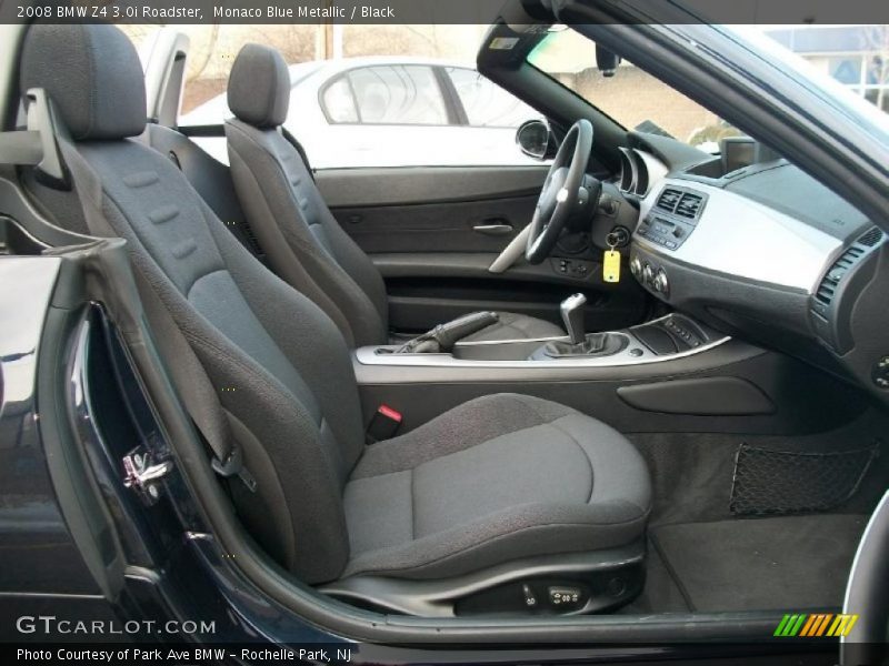 Monaco Blue Metallic / Black 2008 BMW Z4 3.0i Roadster