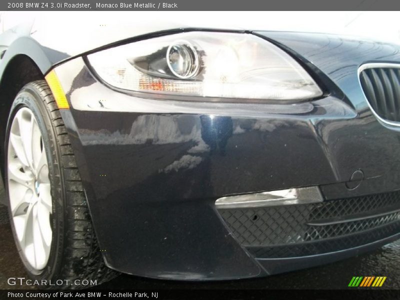 Monaco Blue Metallic / Black 2008 BMW Z4 3.0i Roadster