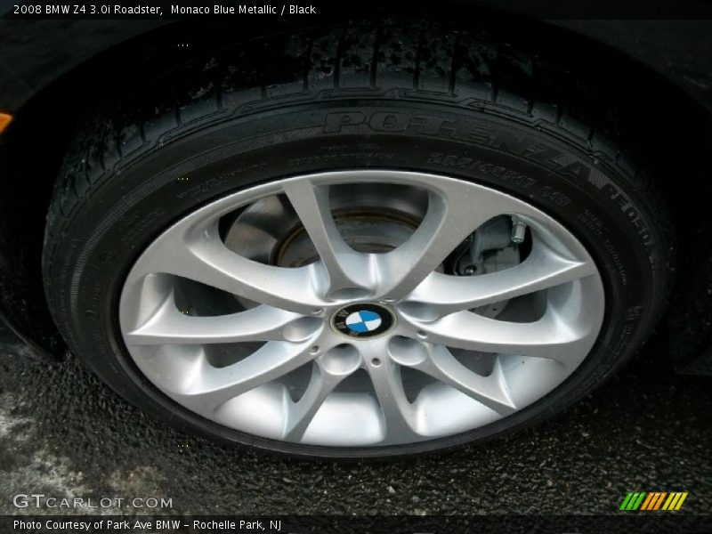 Monaco Blue Metallic / Black 2008 BMW Z4 3.0i Roadster