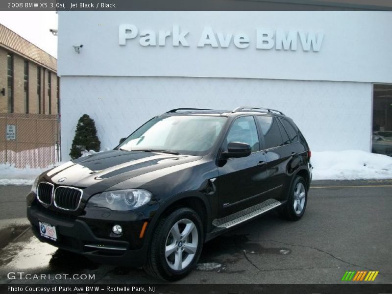 Jet Black / Black 2008 BMW X5 3.0si
