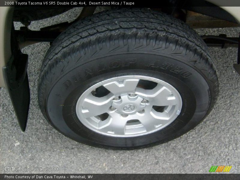 Desert Sand Mica / Taupe 2008 Toyota Tacoma V6 SR5 Double Cab 4x4