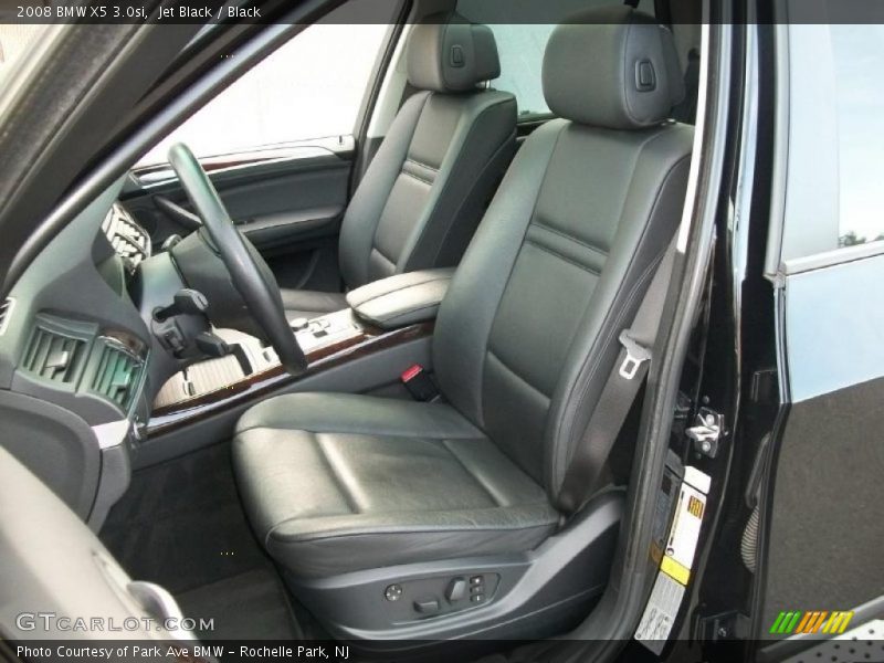 Jet Black / Black 2008 BMW X5 3.0si