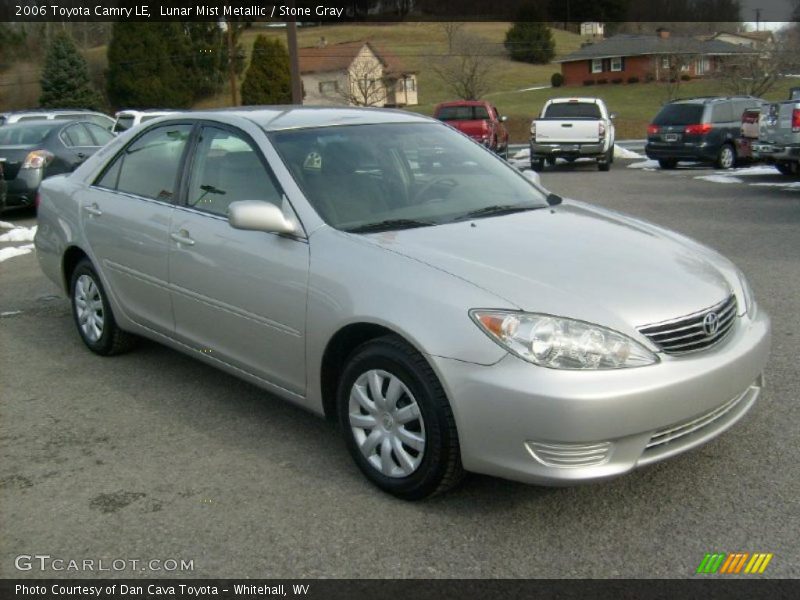 Lunar Mist Metallic / Stone Gray 2006 Toyota Camry LE