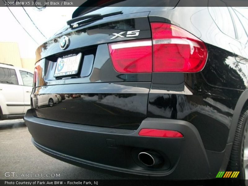 Jet Black / Black 2008 BMW X5 3.0si
