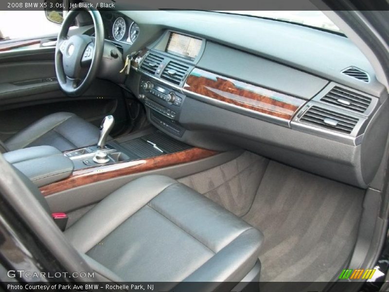 Jet Black / Black 2008 BMW X5 3.0si