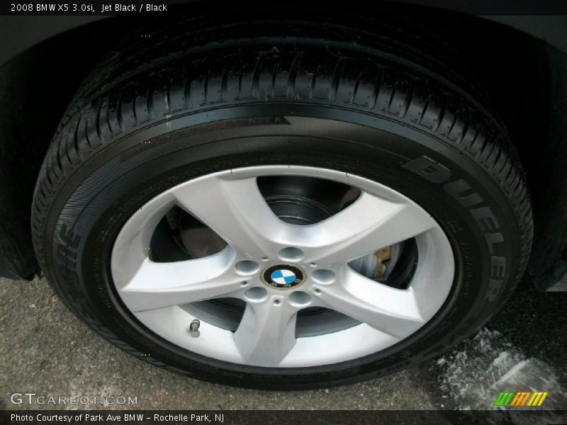 Jet Black / Black 2008 BMW X5 3.0si