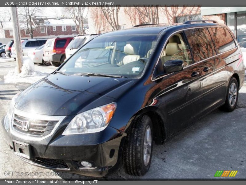 Nighthawk Black Pearl / Ivory 2008 Honda Odyssey Touring