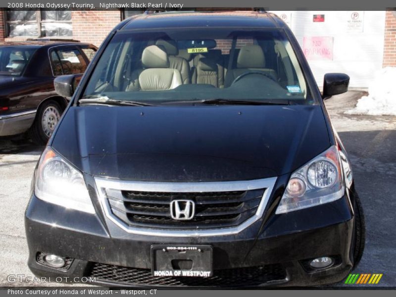 Nighthawk Black Pearl / Ivory 2008 Honda Odyssey Touring