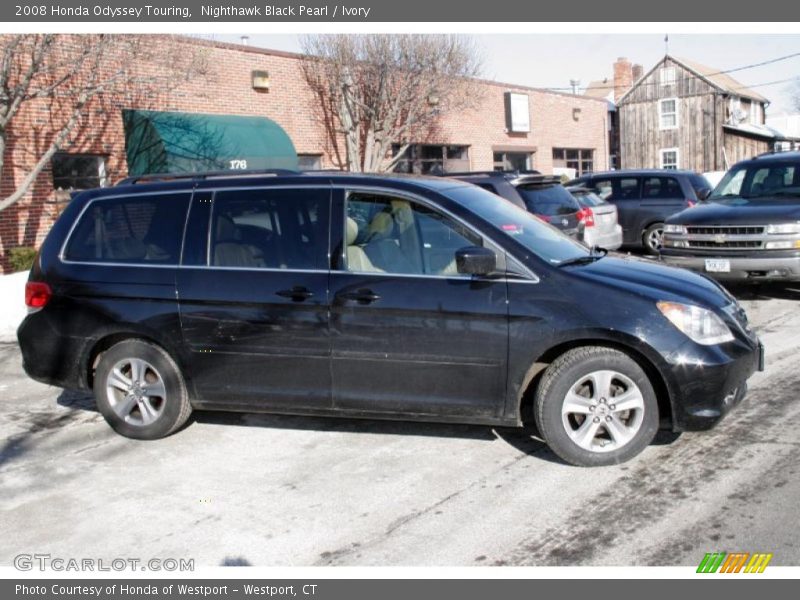 Nighthawk Black Pearl / Ivory 2008 Honda Odyssey Touring