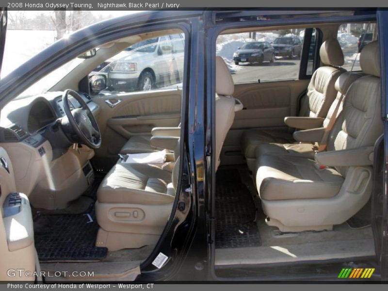 Nighthawk Black Pearl / Ivory 2008 Honda Odyssey Touring