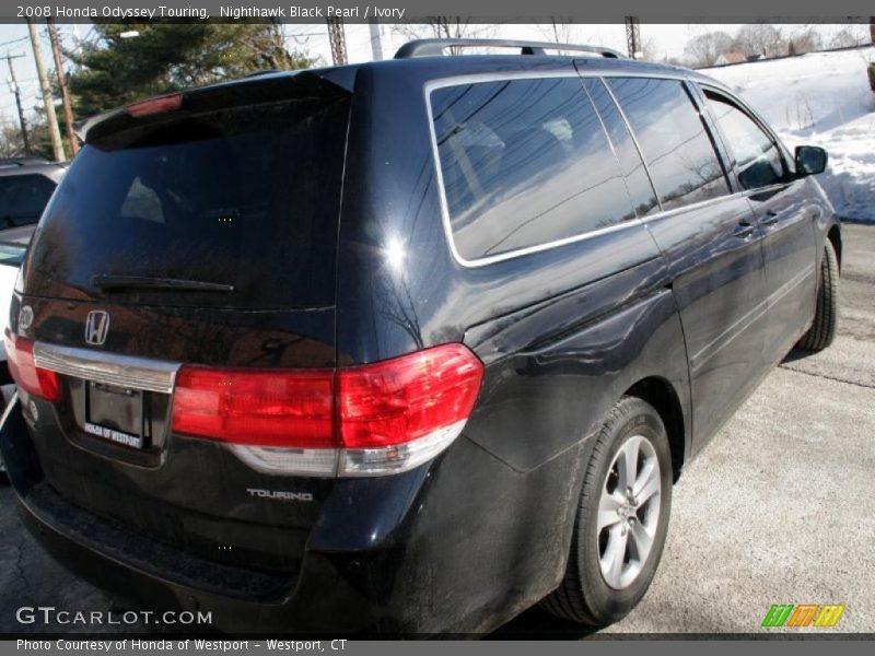 Nighthawk Black Pearl / Ivory 2008 Honda Odyssey Touring
