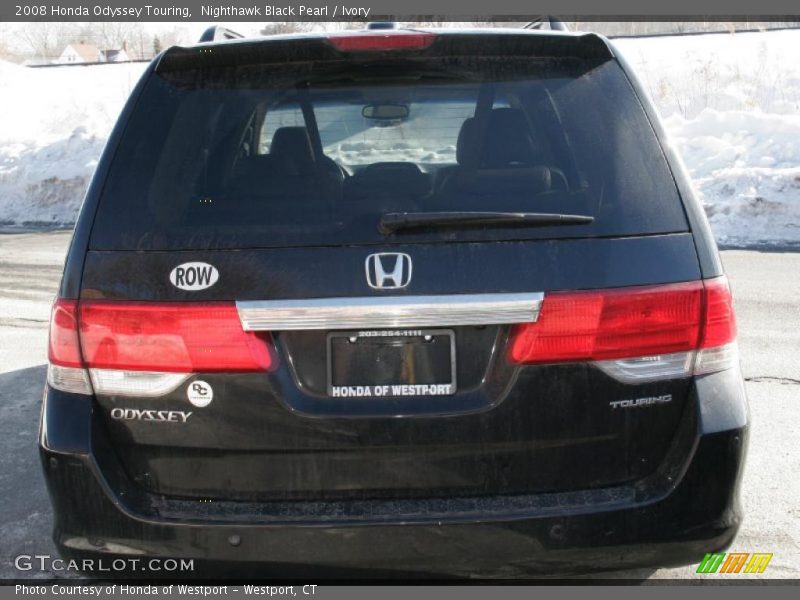 Nighthawk Black Pearl / Ivory 2008 Honda Odyssey Touring