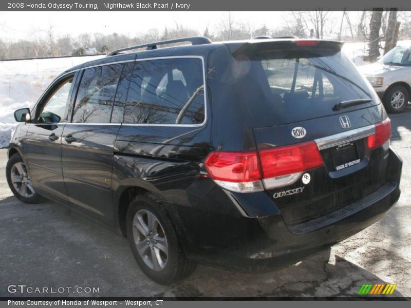 Nighthawk Black Pearl / Ivory 2008 Honda Odyssey Touring