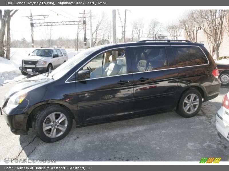 Nighthawk Black Pearl / Ivory 2008 Honda Odyssey Touring