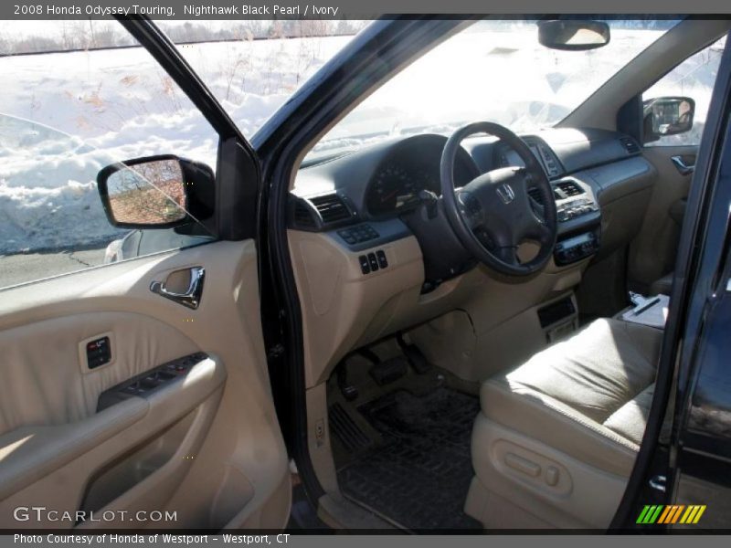 Nighthawk Black Pearl / Ivory 2008 Honda Odyssey Touring