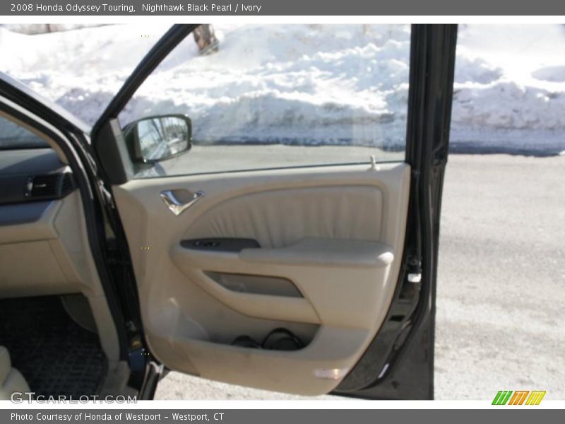 Nighthawk Black Pearl / Ivory 2008 Honda Odyssey Touring