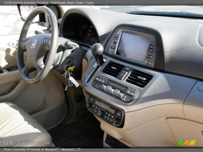 Nighthawk Black Pearl / Ivory 2008 Honda Odyssey Touring