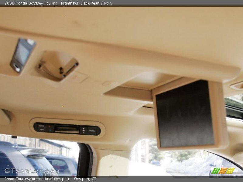 Nighthawk Black Pearl / Ivory 2008 Honda Odyssey Touring