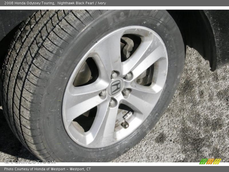 Nighthawk Black Pearl / Ivory 2008 Honda Odyssey Touring