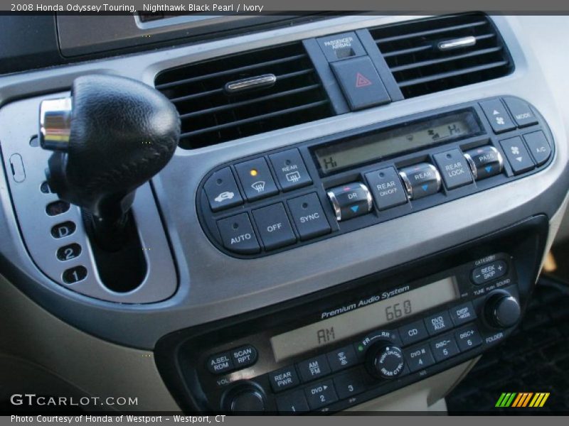 Nighthawk Black Pearl / Ivory 2008 Honda Odyssey Touring