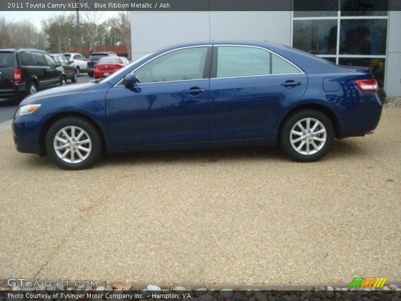  2011 Camry XLE V6 Blue Ribbon Metallic