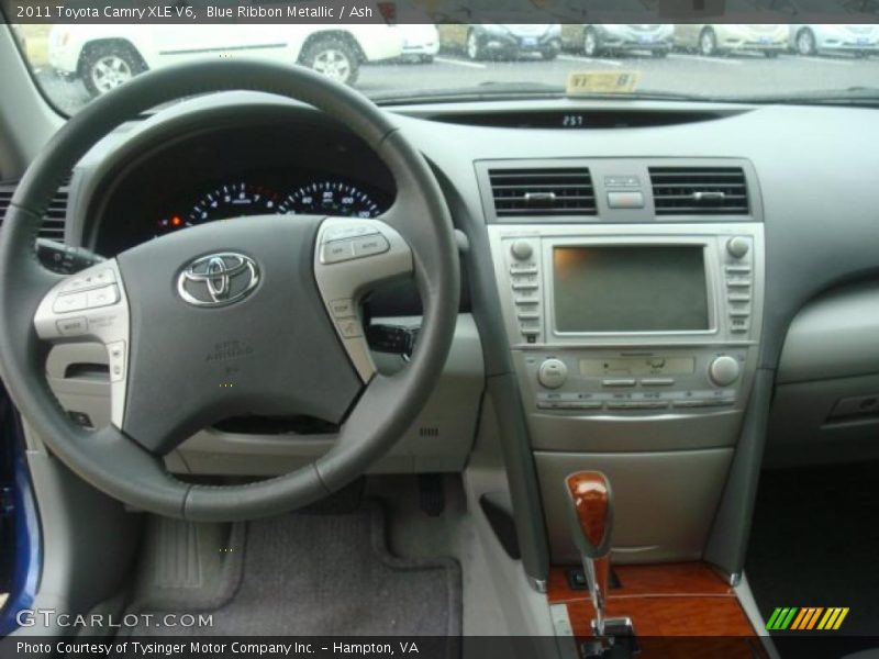Dashboard of 2011 Camry XLE V6