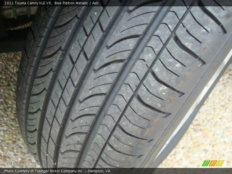 Blue Ribbon Metallic / Ash 2011 Toyota Camry XLE V6