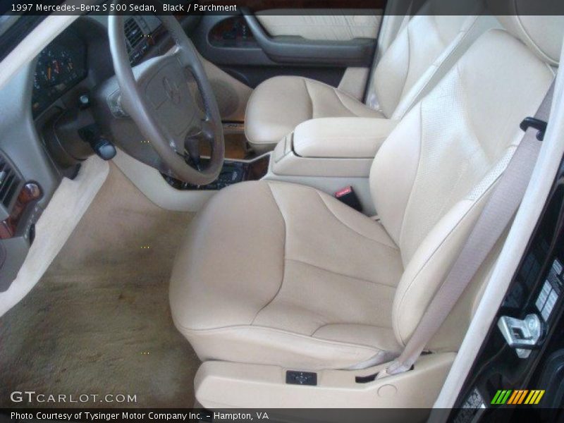  1997 S 500 Sedan Parchment Interior