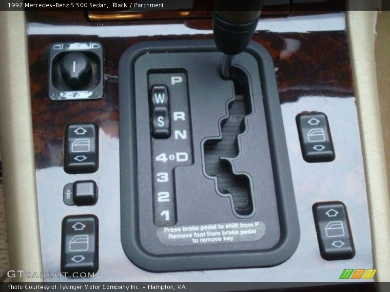  1997 S 500 Sedan 5 Speed Automatic Shifter