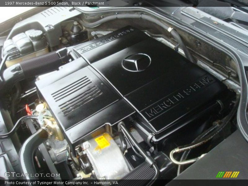  1997 S 500 Sedan Engine - 5.0 Liter DOHC 32-Valve V8