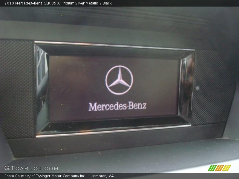 Iridium Silver Metallic / Black 2010 Mercedes-Benz GLK 350