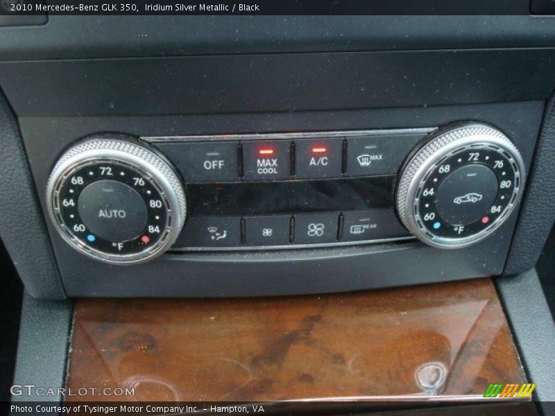 Iridium Silver Metallic / Black 2010 Mercedes-Benz GLK 350